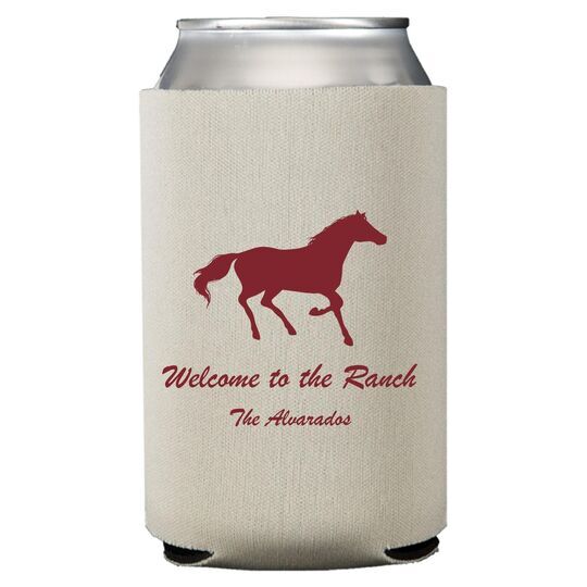 Galloping Horse Collapsible Koozies
